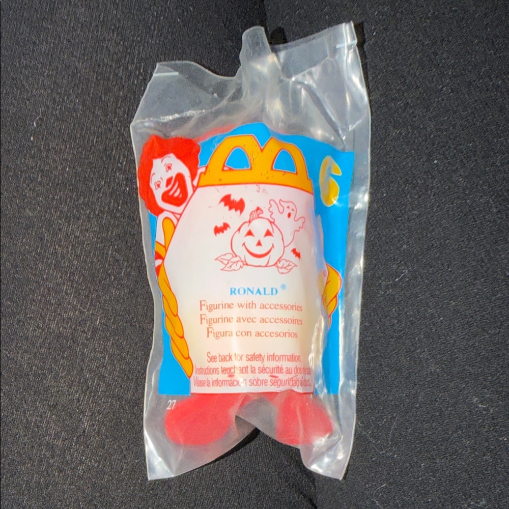 1996 McDonalds Halloween RONALD #6 toy